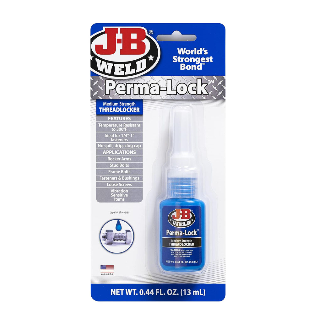 10-1.jpg JB Weld JB24213 24213 Blue Perma-Lock Threadlocker - Image 1