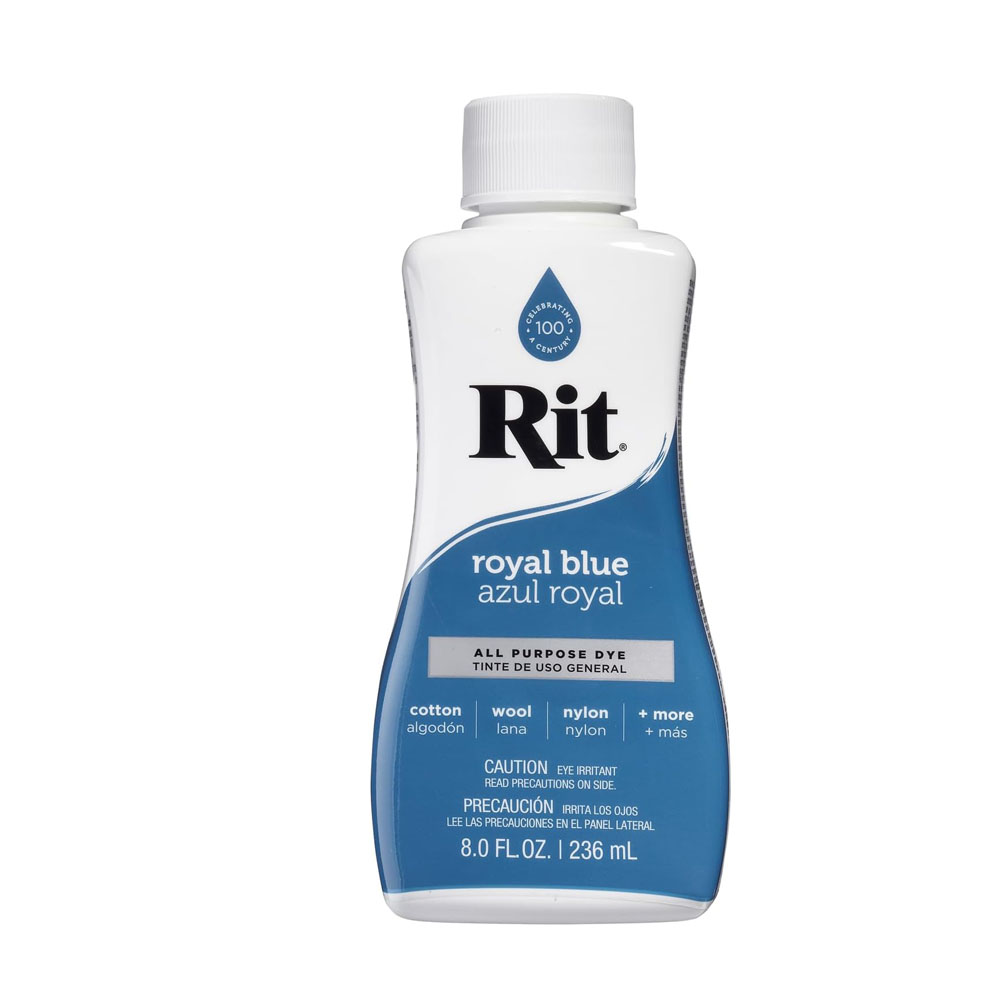 11-2.jpg Rit Purpose Liquid Dye, 8 Oz, Royal Blue - Image 1