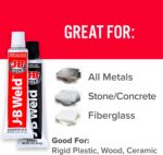 JB Weld Original Cold-Weld 8265-SUK Steel Reinforced Epoxy - Dark Grey - Image 3