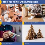 Brown Wrapping Paper, Craft Paper, Kraft Paper 17.8″x 1200″(100′) - Image 3