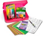 Crayola All That Glitters Art Case (50+pcs), Glitter Crayons & Coloring Supplies - Image 2
