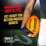 Light Up Football - Glow in the Dark Ball - NO 6 - Image 2