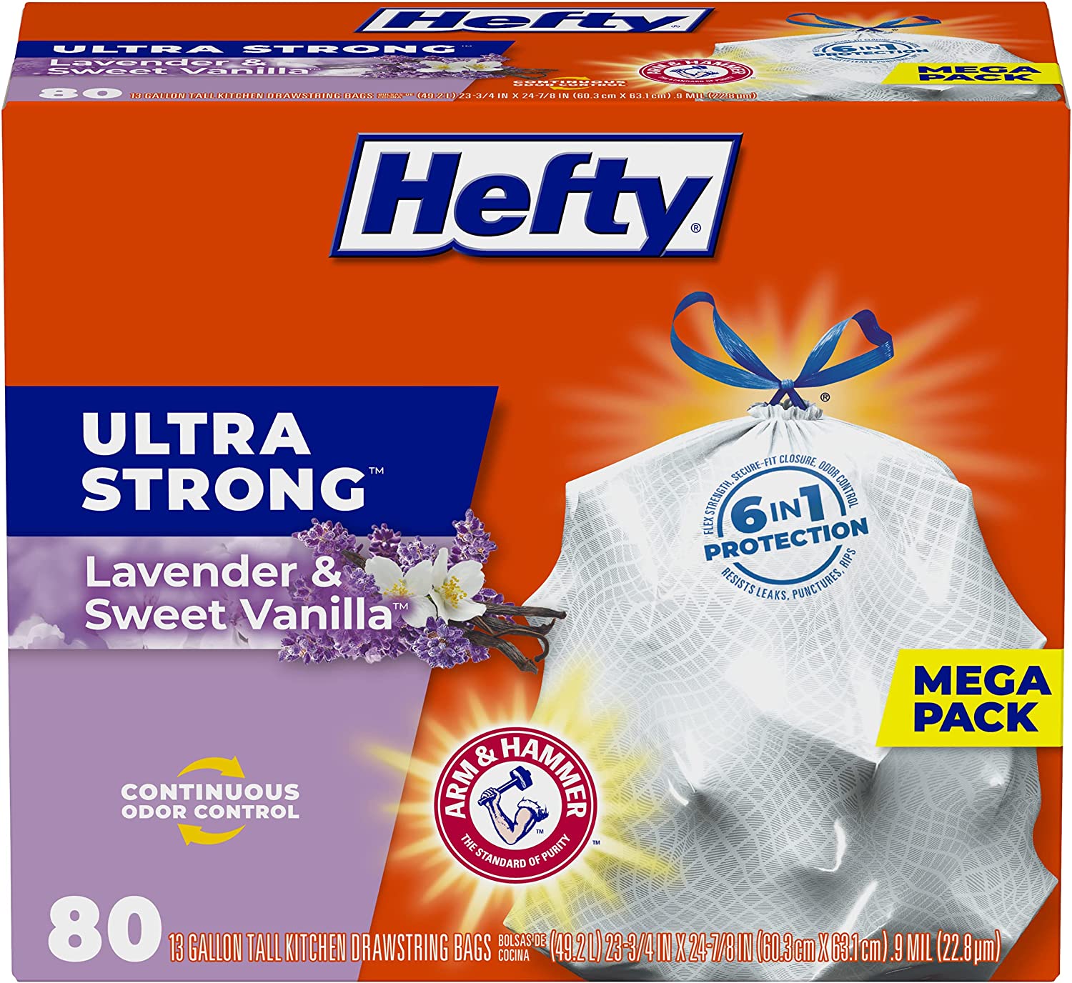 Hefty1.jpg Hefty Ultra Strong Tall Kitchen Trash Bags - Image 1