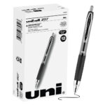 Uni-ball Signo 207 Gel Pen 12 Pack, 0.7mm Medium Black Pens