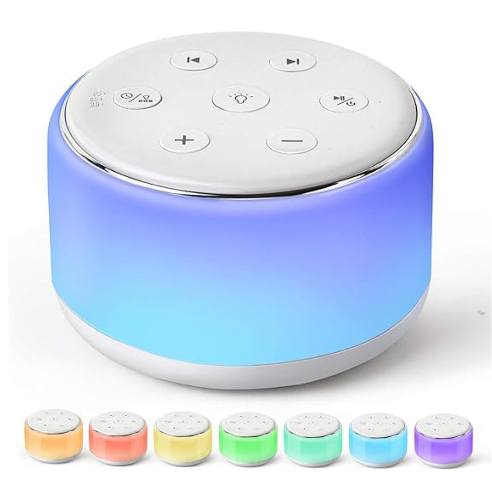 Untitled-design-2025-03-03T211940.354.png FamiSym White Noise Sound Machine Baby for Sleeping with Night Light - Image 1