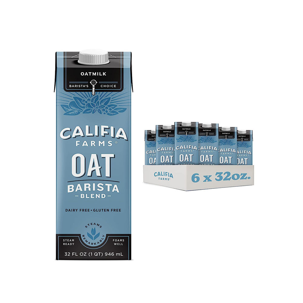 cal1.jpg Califia Farms - Oat Barista Blend Oat Milk, 32 Oz (Pack of 6) - Image 1