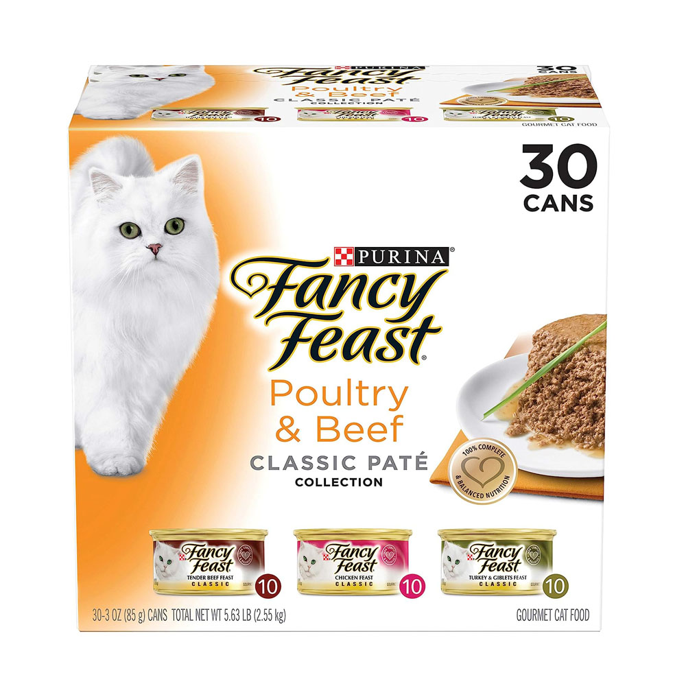 fancy1.jpg Purina Fancy Feast Grain Free Pate Wet Cat Food - Image 1