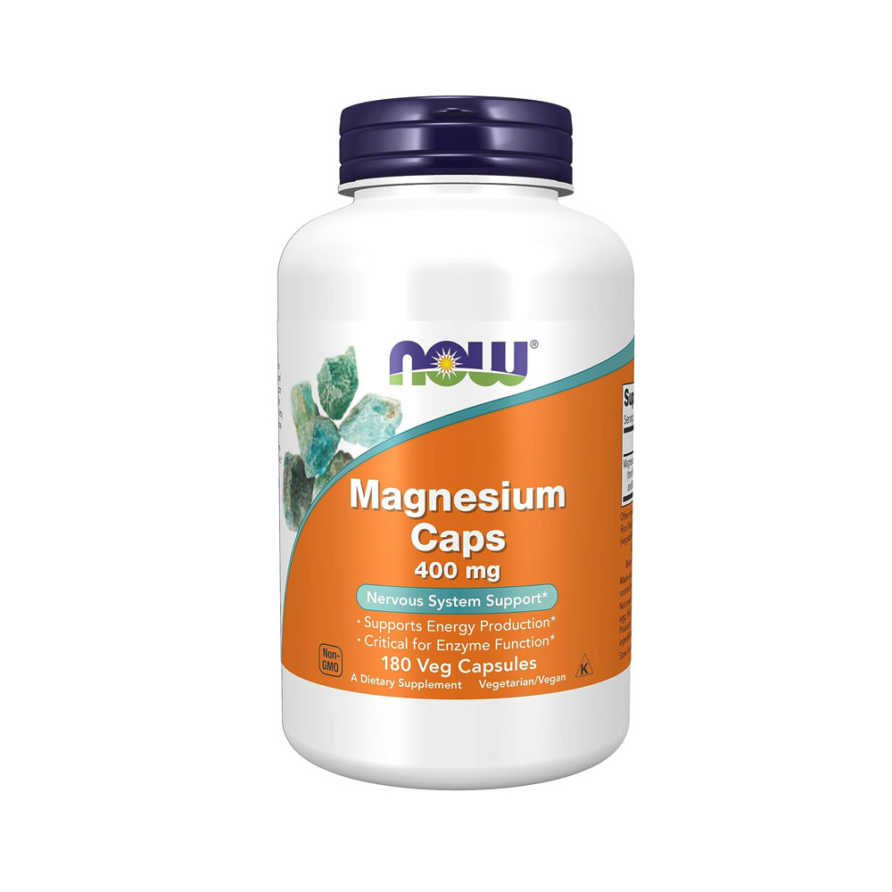 no.jpg NOW Supplements, Magnesium 400 mg, Enzyme Function*, Nervous System Support - Image 1