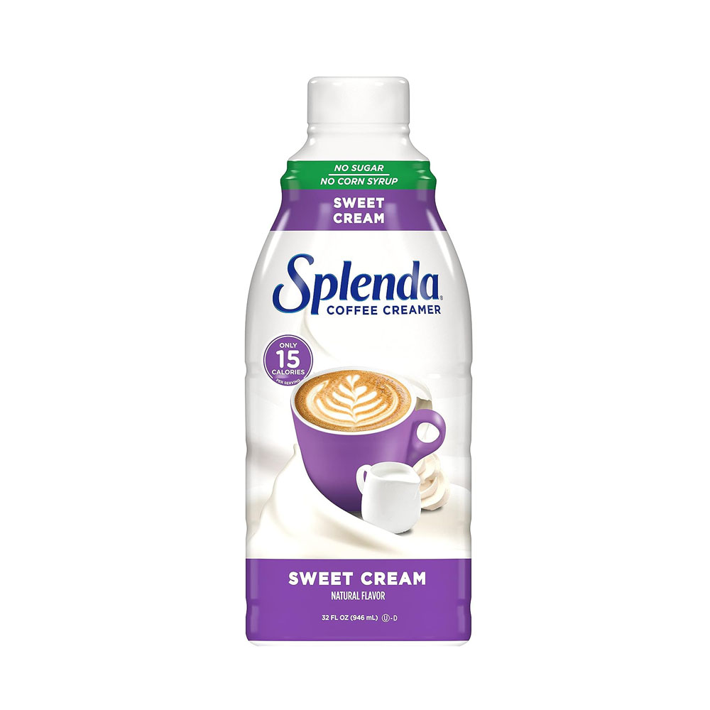 spl1.jpg SPLENDA Sugar Free Sweet Cream Coffee Creamer, 32 Fl Oz - Image 1